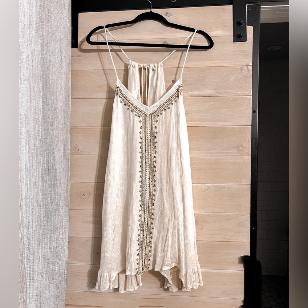 Anthropologie En Crème Dress